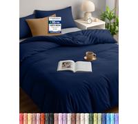Utopia Bedding Housse de Couette 200x200 2 Personnes, Marine