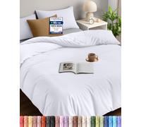 Utopia Bedding Housse de Couette 230x220, Blanc