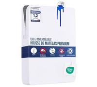 Utopia Bedding Housse De Matelas 105 x 200 x 30 cm Imperméable avec Fermeture éclair, Certifiée Oeko-TEX, Protégé Matelas