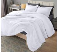 Utopia Bedding Insert de Couette (Grand lit) - Ultra pelucheuse hypoallergénique, garnissage en Fibres siliconées, Couette Alternative au Duvet (Blanc)