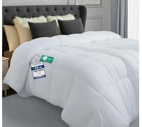 Utopia Bedding Légère Couette - Couette en Microfibre (Blanc, 220x230 cm)