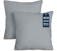 Utopia Bedding Lot de 2 Coussins décoratifs d'intérieur - 45,7 x 45,7 cm - pour lit et canapé