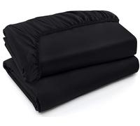 Utopia Bedding Lot de 2 Drap Housse - Full - Coupes de 35 cm pour Matelas épais - Microfibre brossée