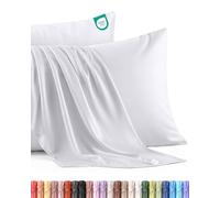 Utopia Bedding Lot de 2 taies d'oreiller, 40 x 80 cm - Blanc | Oeko-TEX - Microfibre brossée, 100% Polyester, avec Fermeture enveloppe (Oreiller Non Inclus), taie d'oreiller Seule
