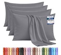 Utopia Bedding Lot de 4 taies d'oreiller, 40 x 80 cm - Gris