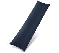 Utopia Bedding Oreiller de Corps (1 Paquet), 40x145 cm Soutien à la Grossesse et à la maternité pour dormeur Long sur Le côté, Rembourrage en Polyester Doux (Bleu Marine)