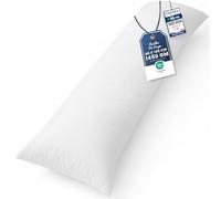Utopia Bedding Oreiller de Corps 145x40 cm, Coussin de Grossesse Blanc