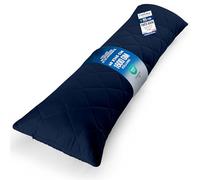 Utopia Bedding Oreiller de Corps Matelassé 40x145 cm, Bleu Marine