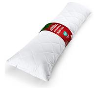 Utopia Bedding Oreiller matelassé, 40x145 cm Oreiller de Grossesse et de maternité, Oreiller pour Dormir sur Le côté, Rembourrage en Polyester Doux (Blanc)