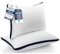 Utopia Bedding Oreillers 50x70 cm Lot de 2, Doux, Bleu Marine