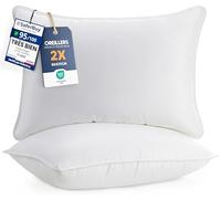 Utopia Bedding Oreillers 50x70cm Lot de 2, Coussins de Lit Blanc