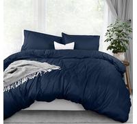 Utopia Bedding - Parure de lit 3 pièces avec Fermeture éclair pour lit Queen-Size - 1 Housse de Couette avec 2 Housses de Coussin - en Microfibre brossée Douce - 228 x 228 cm (pour lit Queen-Size,