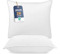 Utopia Bedding Pillow (Lot de 2), 65 x 65 cm, Oreiller de Sommeil, Coussin Respirant et Doux (Blanc)