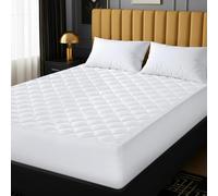Utopia Bedding Protège Matelas 122x190cm, Couvre de Matelas Extensible pour 38 cm Matelas Épais de Profondeur, Protège-Matelas matelassé (Blanc)