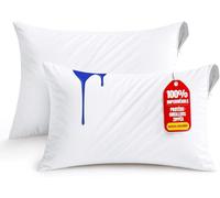 Utopia Bedding Protège Oreiller 40x70 cm (Lot de 2) Imperméable avec Fermeture Éclair, Housse Oreiller, Certifié Oeko-TEX Taie Oreiller