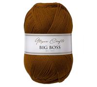 Utopia Crafts Big Boss 400g Knitting & Crochet Yarn 1200m (Amber)