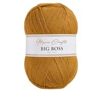 Utopia Crafts Big Boss 400g Knitting & Crochet Yarn 1200m (Burnt Siena)