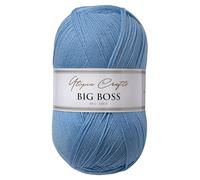 Utopia Crafts Big Boss 400g Knitting & Crochet Yarn 1200m (Cornflower Blue)