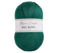Utopia Crafts Big Boss 400g Knitting & Crochet Yarn 1200m (Deep Teal Green)
