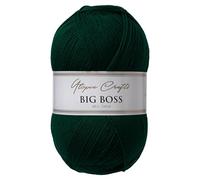 Utopia Crafts Big Boss 400g Knitting & Crochet Yarn 1200m (Forest Green)