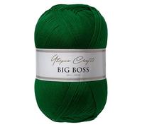 Utopia Crafts Big Boss 400g Knitting & Crochet Yarn 1200m (Kelly Green)