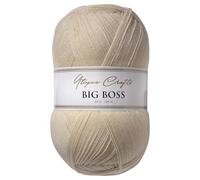 Utopia Crafts Big Boss 400g Knitting & Crochet Yarn 1200m (Natural)