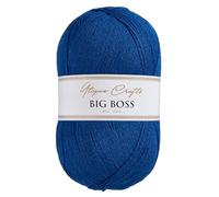 Utopia Crafts Big Boss 400g Knitting & Crochet Yarn 1200m (Navy Blue)