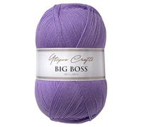 Utopia Crafts Big Boss 400g Knitting & Crochet Yarn 1200m (Violet)
