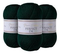 Utopia Crafts DK Double Knitting Yarn 3x 100g (Dark Teal)