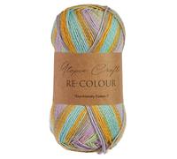 Utopia Crafts Re-Colour Knitting & Crochet Yarn 100g (Fresh Blooms)