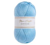 Utopia Crafts Softease Knitting and Crochet Yarn 100g (Serene Blue)
