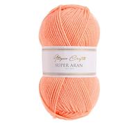Utopia Crafts Super Aran Fil à tricoter et crochet 100 g (Sunset Glow)