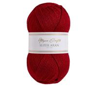 Utopia Crafts Super Aran Pelote de fil à tricoter et crochet 100 g (Cranberry Crush)