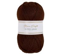 Utopia Crafts Super Aran Pelote de fil à tricoter et crochet 100 g (Espresso Glow)