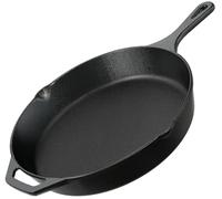 Utopia Kitchen Poêle à frire en fonte pré-enduite 32 cm Noir