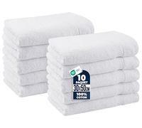 Utopia Towels - Lot de 10 Serviettes d'Invités Supérieures, 30 x 50 cm (Blanc)