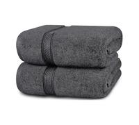 Utopia Towels - Serviettes de Bain 69 x 137 cm (Lot de 2) (Gris)