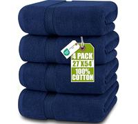 Utopia Towels - Serviettes de Bain 69 x 137 cm (Lot de 4) (Bleu Marine)