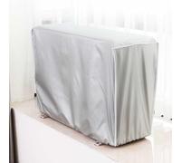 UTOYA Couvercle Du Climatiseur for Les Unités Extérieures, Hiver Entourage Complet Imperméable Crème Solaire Protection Contre Les Conditions D'air for Mini-condenseur Divisé (Color : Light grey, Si