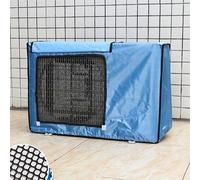 UTOYA Couverture De Climatiseur for Les Unités De Climatisation Extérieures, Imperméable À Toute Épreuve 600D Tissu Oxford Protecteur Externe D'unité Centrale À CA, Anti-défoliation (Color : Bleu, S