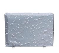 UTOYA Couvertures De Climatiseur for Les Unités L'hiver Dehors Avec Double Isolation, Extérieur Tissu 600D Fenêtre Couvertures AC for Imperméable Anti-grêle Coupe-vent (Color : Light gray, Size : 94
