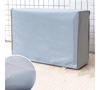 UTOYA Couvertures De Climatiseur for Les Unités L'hiver Dehors, Extérieur Tissu 600D Anti-uv Pare-soleil for Mini Pompe À Chaleur Split Condenseur Compresseur ( Color : Light gray , Size : 96*70*40cm