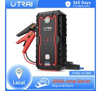 UTRAI - démarreur de saut de voiture, chargeur Portable, dispositif de démarrage automatique 12V, batterie d'urgence de voiture, 2000a 2000A