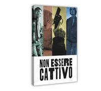 UTRDCF Non Essere Cattivo Poster sur toile pour chambre à coucher, bureau, chambre, cadeau 60 x 90 cm