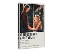 UTRDCF Poster du film 10 Things I Hate About You - Décoration murale pour salon, chambre à coucher - 50 x 75 cm