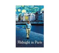 UTRDCF Poster du film Midnight in Paris (2011) - Décoration de chambre à coucher, bureau, cadeau - 60 x 90 cm