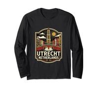 Utrecht Pays-Bas Souvenir de Voyage Ville Cadeau Manche Longue