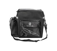 Utrecht Travel Sacoche pour guidon noir, gris