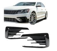 UTSKWD 1 paire de grilles de phares antibrouillard avant 561 854 661J 561 854 662J | Accessoires auto | Compatible avec Volkswagen Passat R-LINE 2016 2017 2018 2019