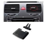 UTSKWD 1 pièce de grille d'aération de sortie d'air avant de tableau de bord de voiture, compatible avec VW Golf 5 MK5 GTI, compatible avec VW Jetta A5 MK5 R32, compatible avec VW Sagitar 2006-2011(Ce